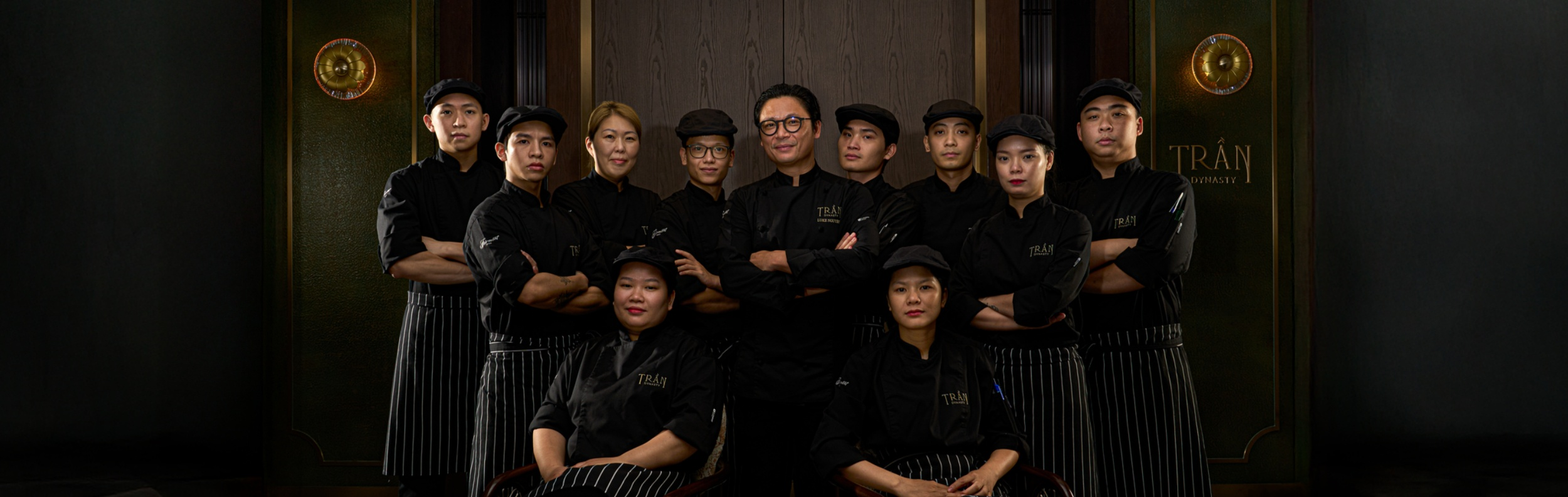 Chef Luke Nguyen and team - Tran Dynasty